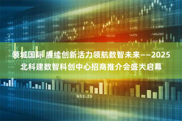 领域国际 赓续创新活力领航数智未来——2025北科建数智科创中心招商推介会盛大启幕