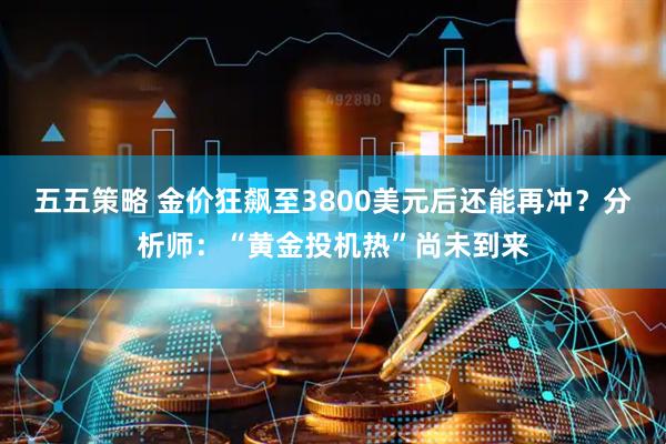 五五策略 金价狂飙至3800美元后还能再冲？分析师：“黄金投机热”尚未到来