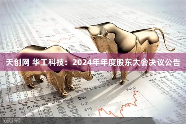 天创网 华工科技：2024年年度股东大会决议公告